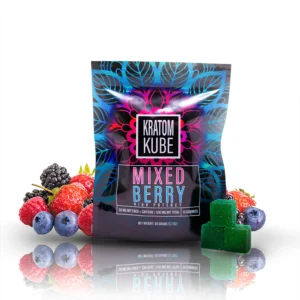 Kush Kubes Kratom Gummies Mixed Berry