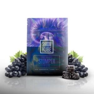 Kush Kube Mushroom Amanita Gummies The Grape Stomper Fun